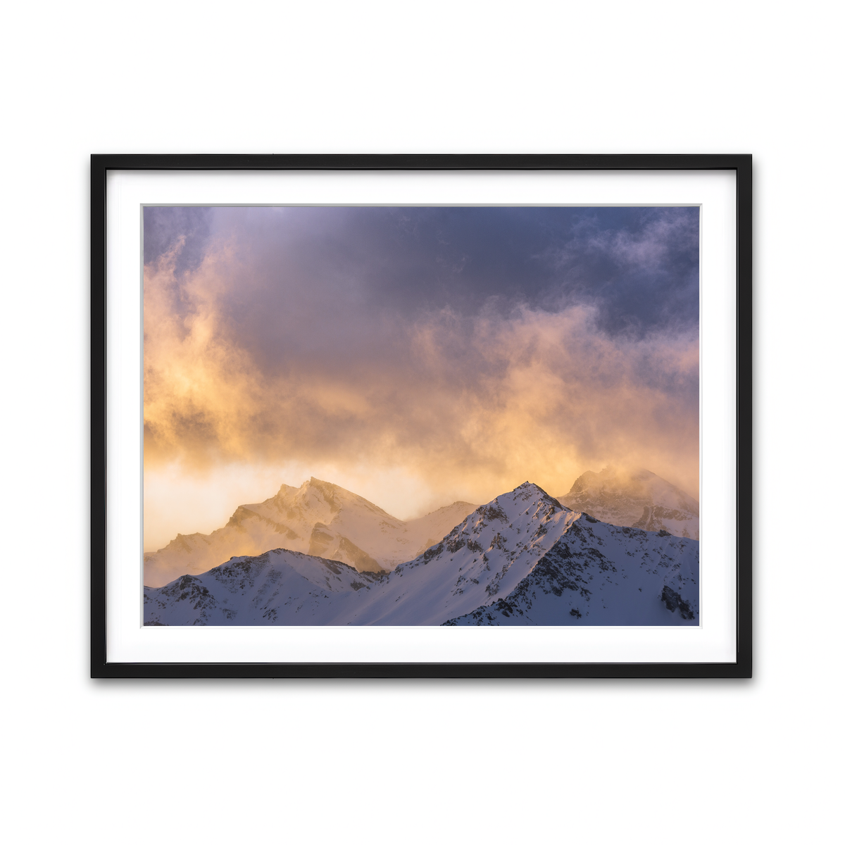 Framed Print 4x3 Black