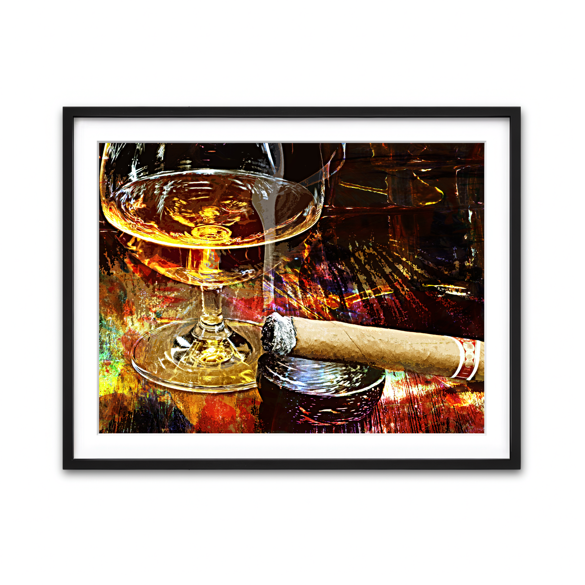 Framed Print 4x3 Black