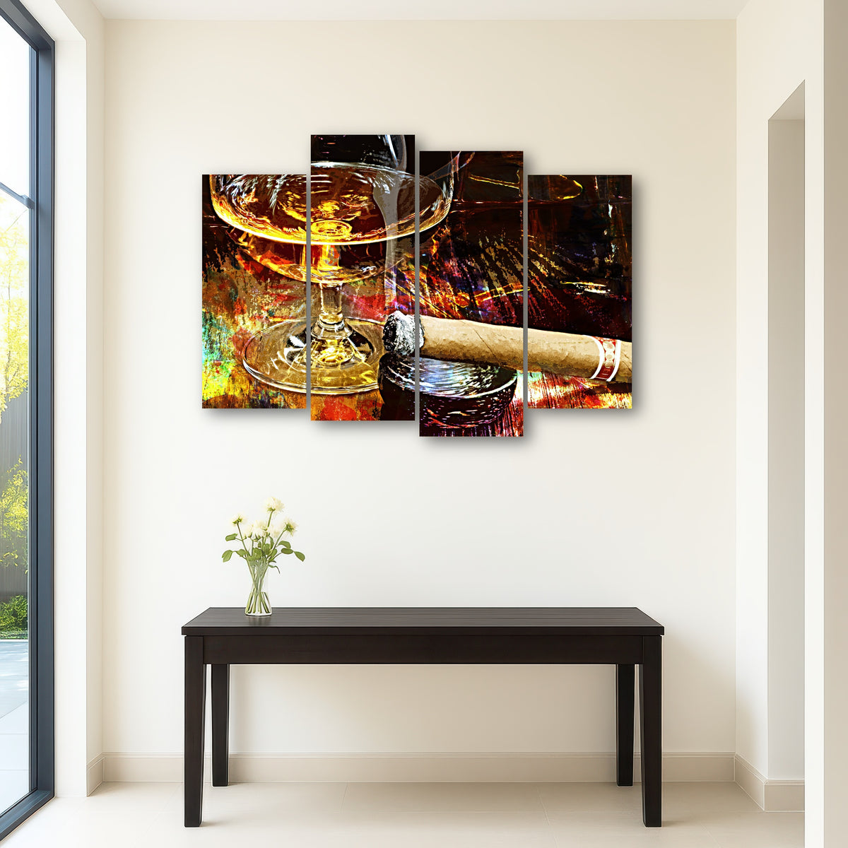 AUTO-MOCKUP ROOM | Cigar and Whiskey