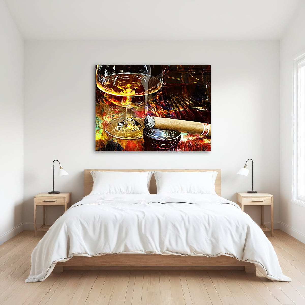 AUTO-MOCKUP ROOM | Cigar and Whiskey