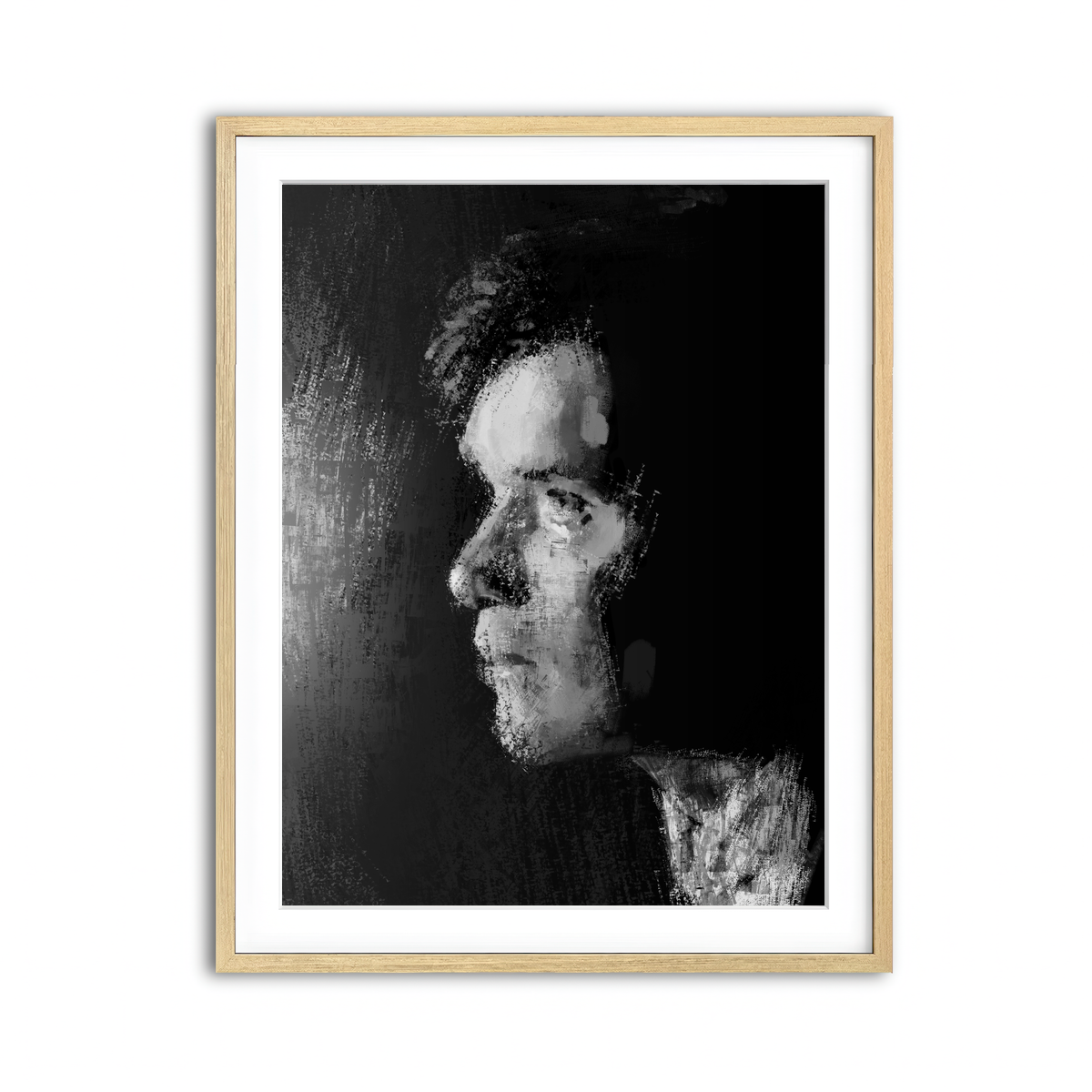 Framed Print 3x4 Natural