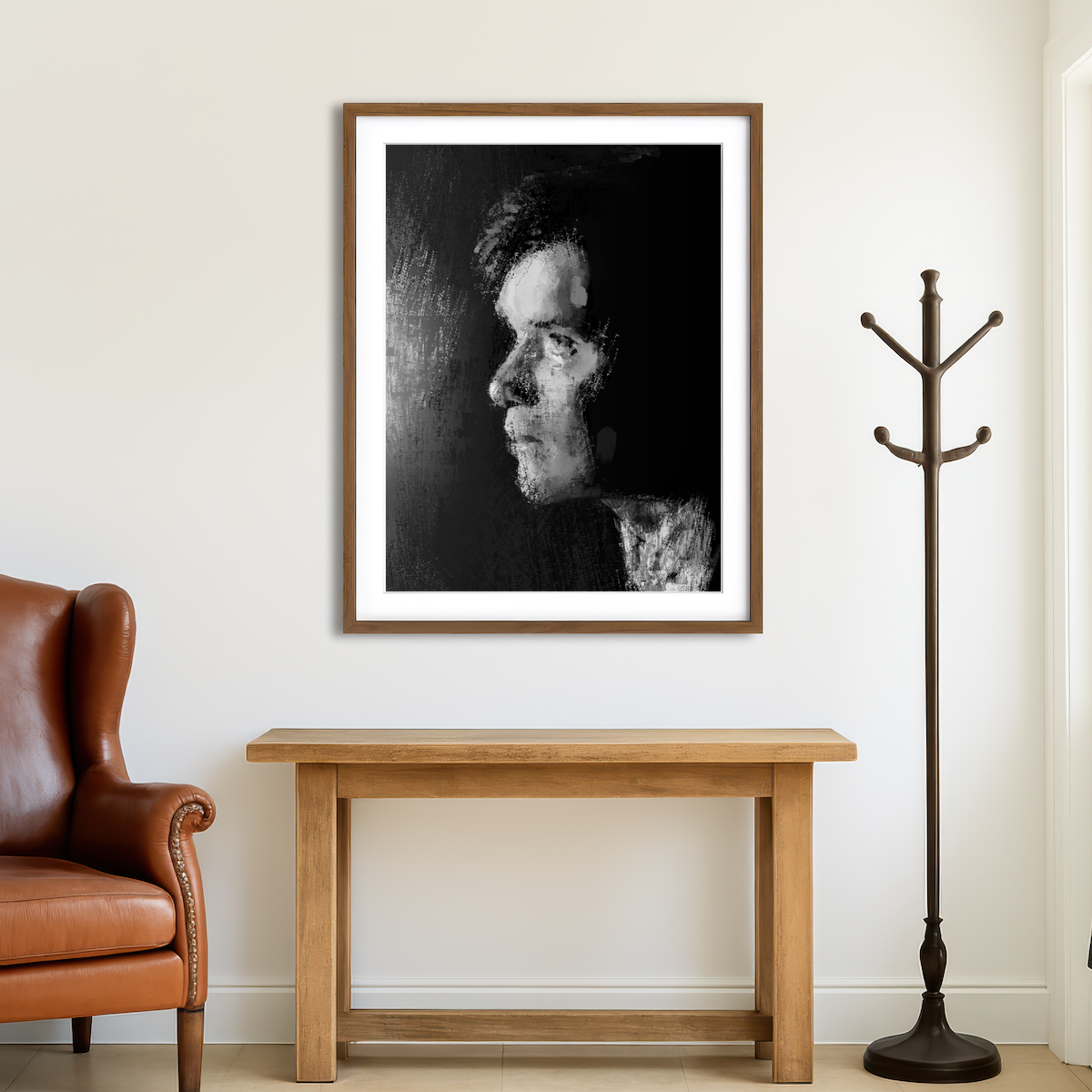 AUTO-MOCKUP ROOM | Cillian Murphy Wall Art