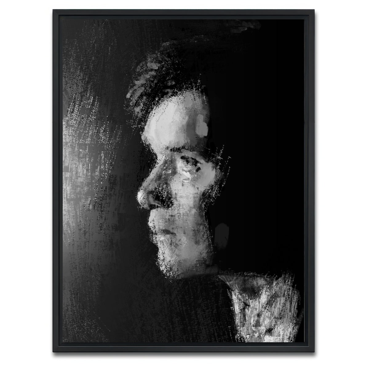 AUTO-MOCKUP WHITE | Cillian Murphy | 1 Piece | Black Framed Canvas | group=3x4