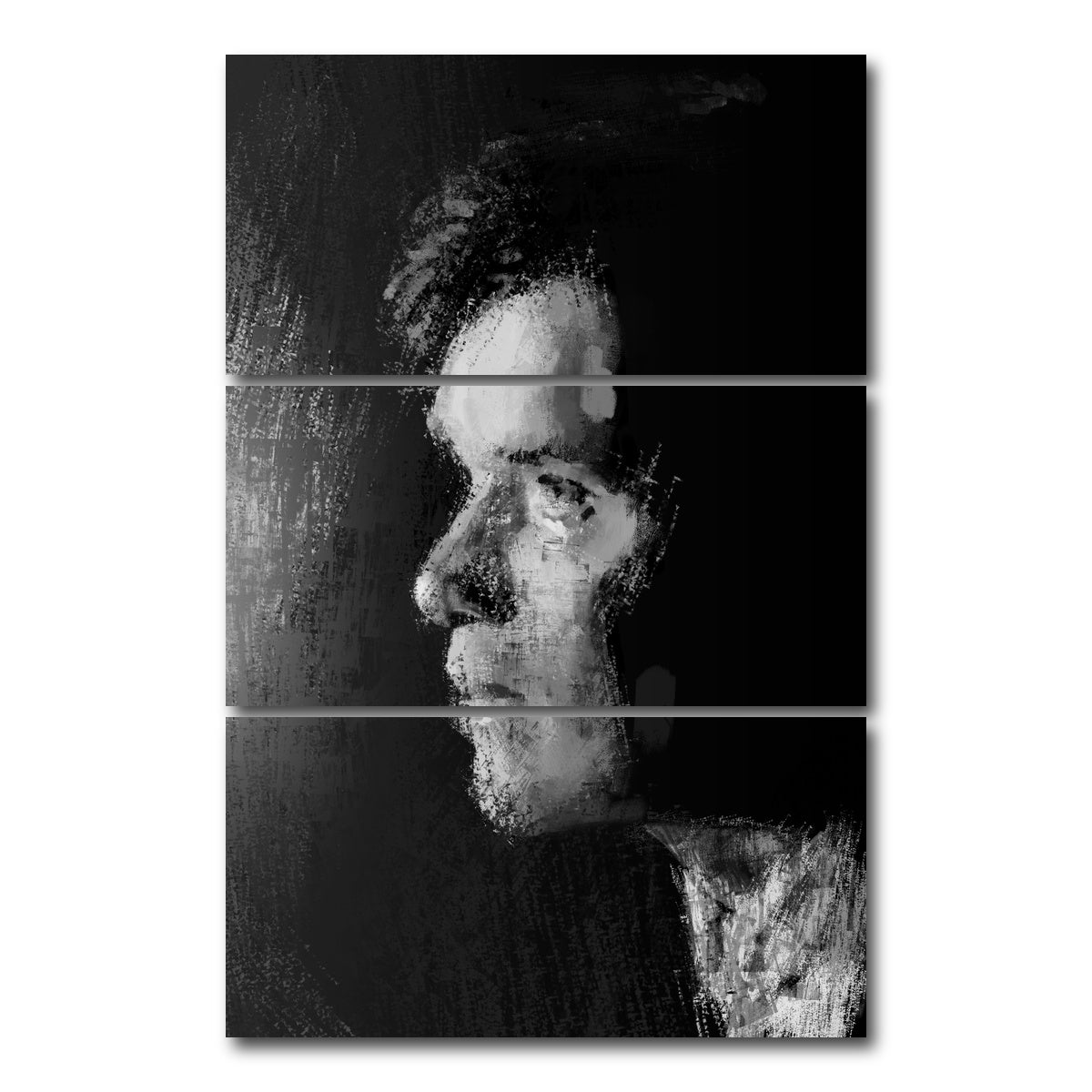 AUTO-MOCKUP WHITE | Cillian Murphy | 3 Piece | Gallery Wrap Canvas | group=12x24_stacked
