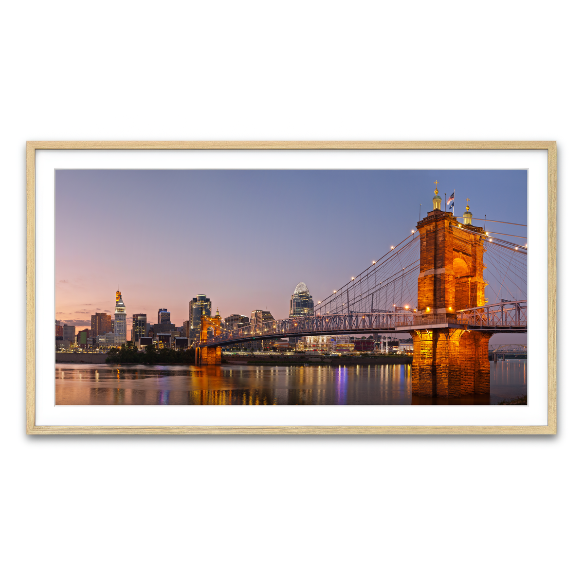 Framed Print 2x1 Natural