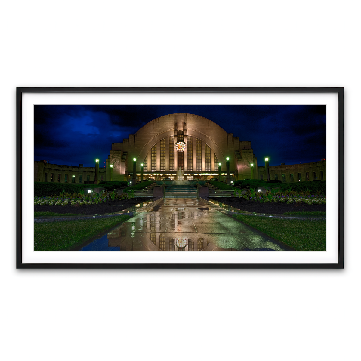 Framed Print 2x1 Black