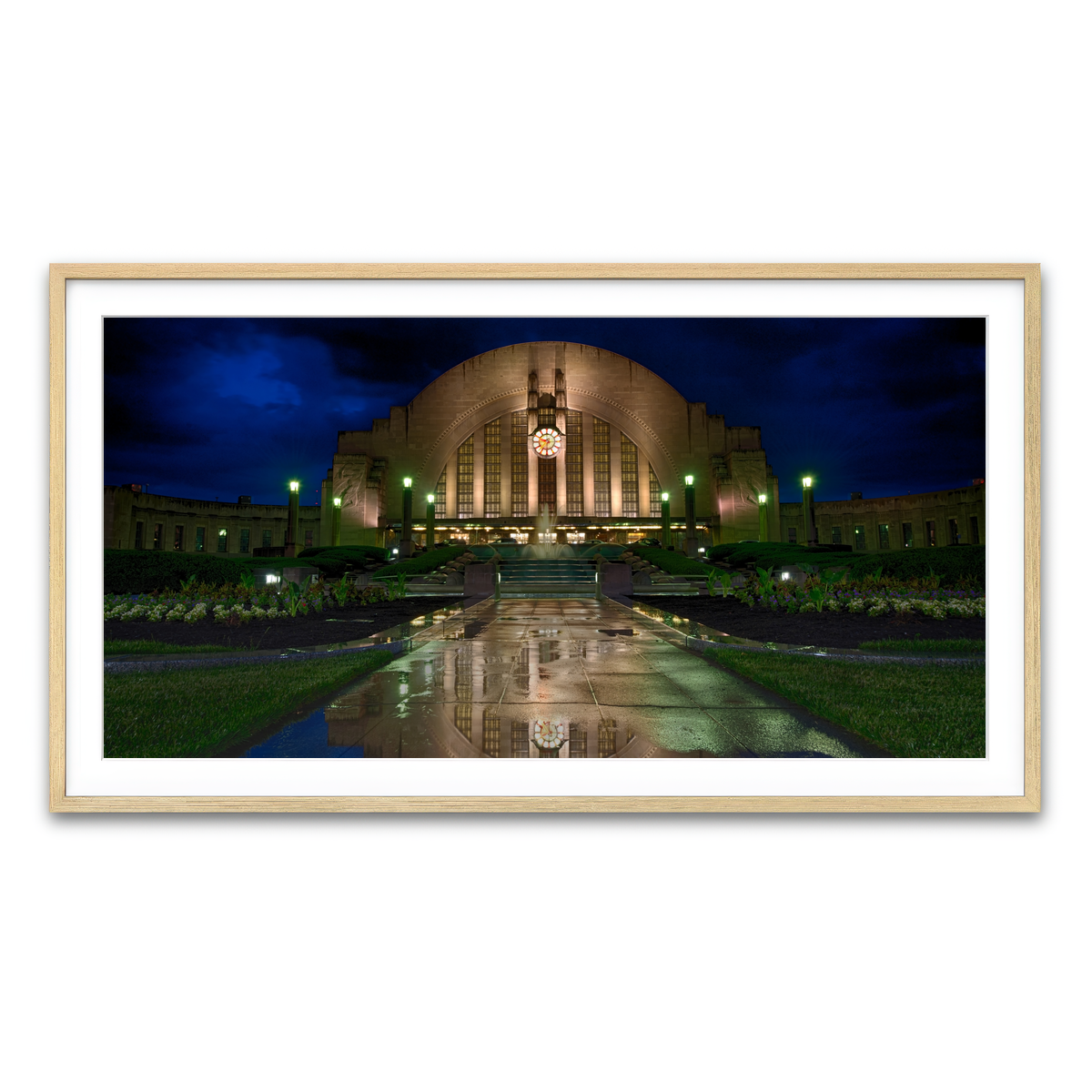 Framed Print 2x1 Natural