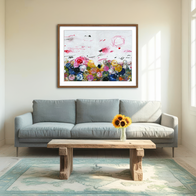 AUTO-MOCKUP ROOM | Circle Prints Wall Art