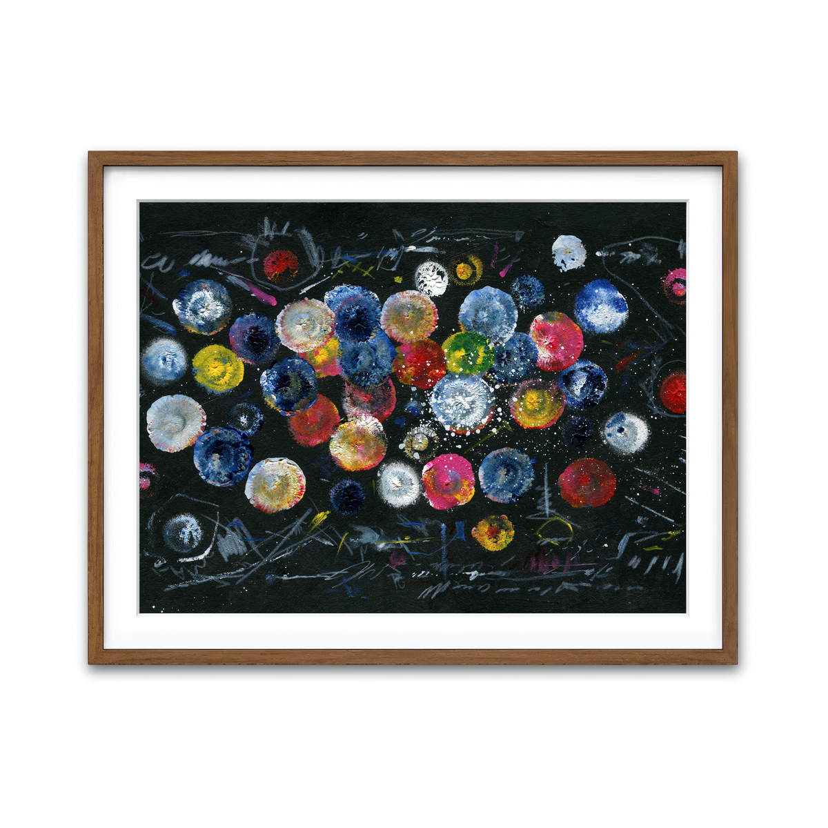 Framed Print 4x3 Walnut