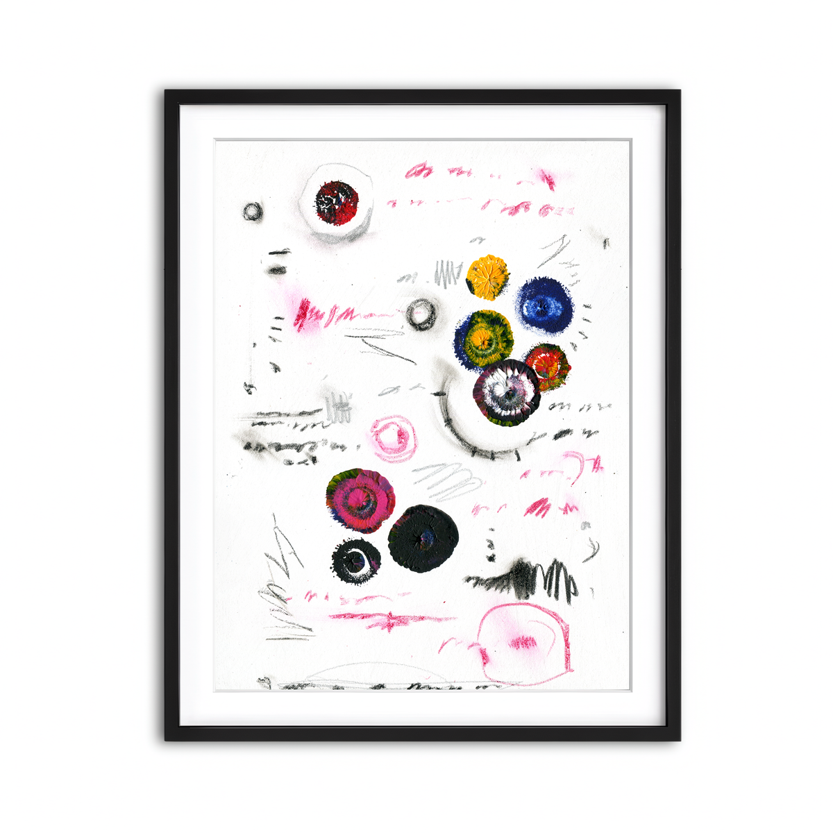 Framed Print 3x4 Black