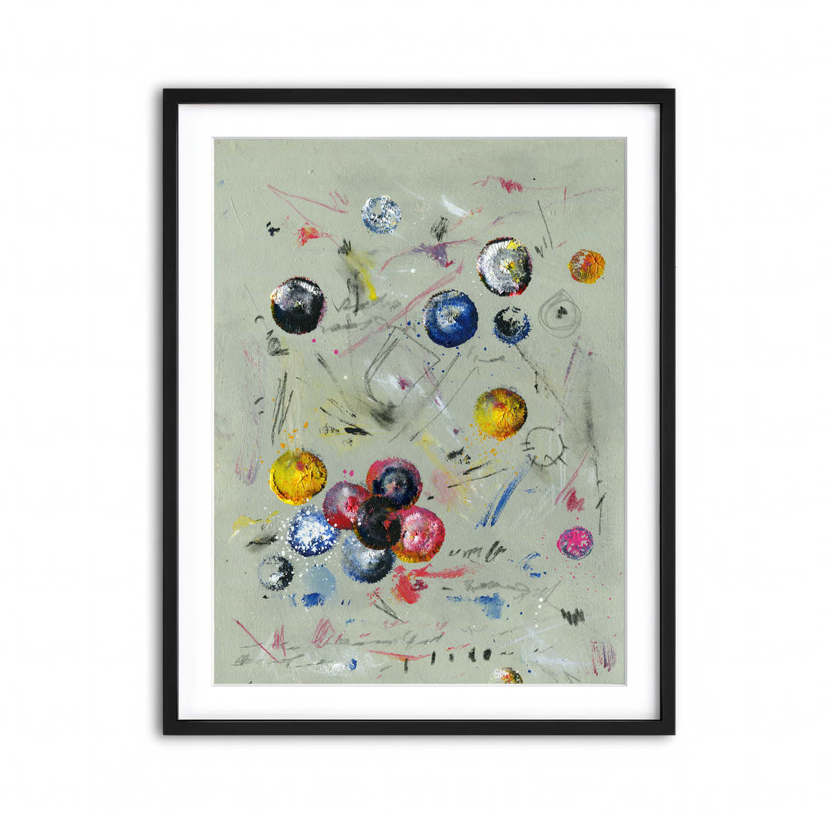 Framed Print 3x4 Black