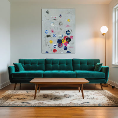 AUTO-MOCKUP ROOM | Circle grey