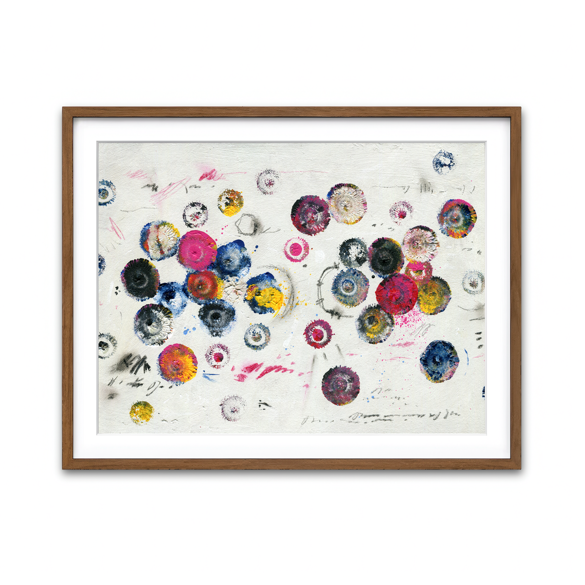 Framed Print 4x3 Walnut