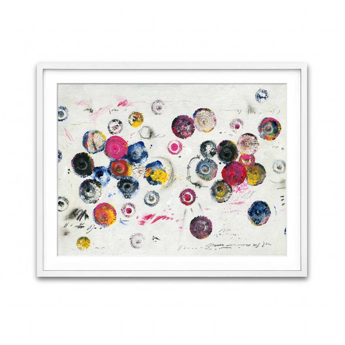 Framed Print 4x3 White