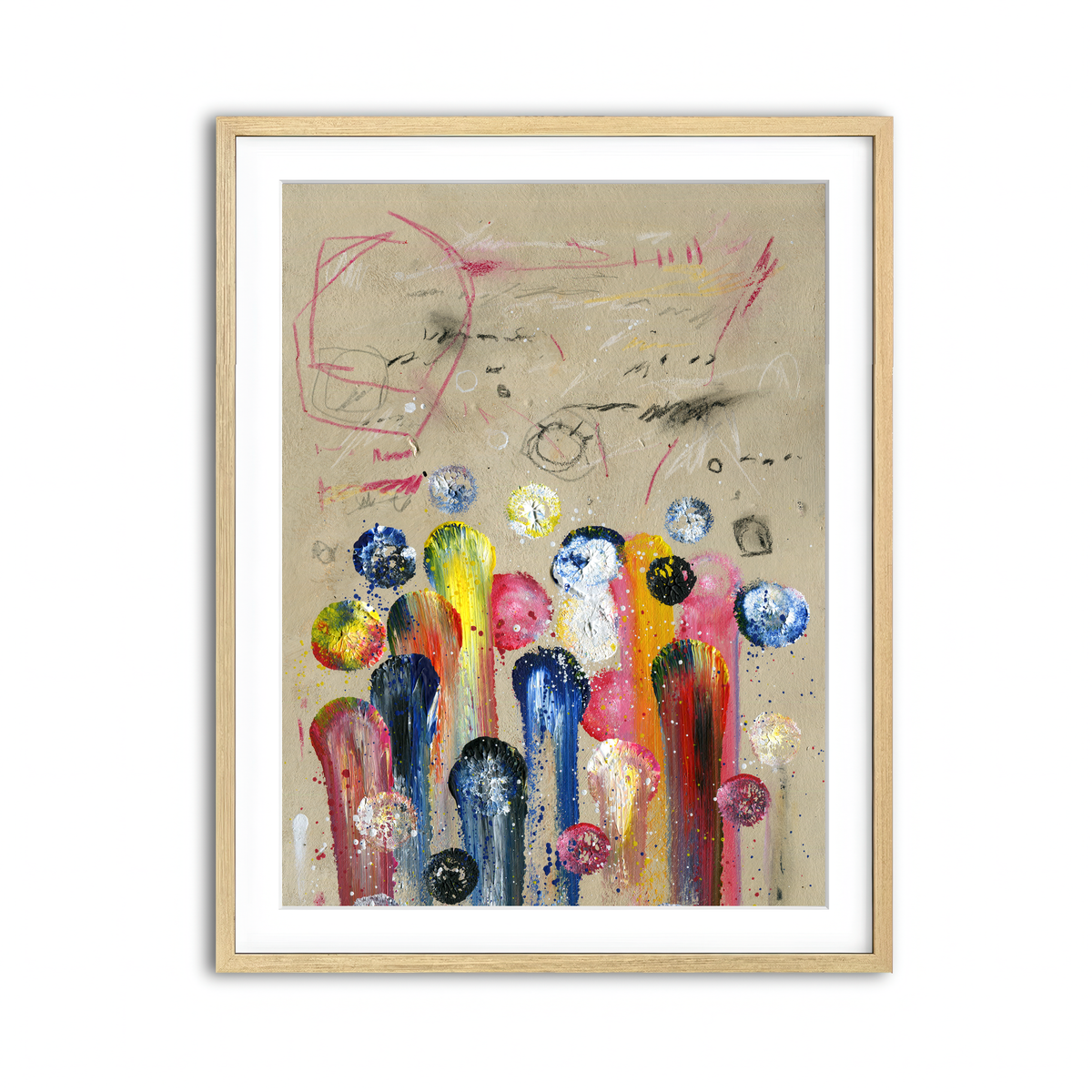 Framed Print 3x4 Natural