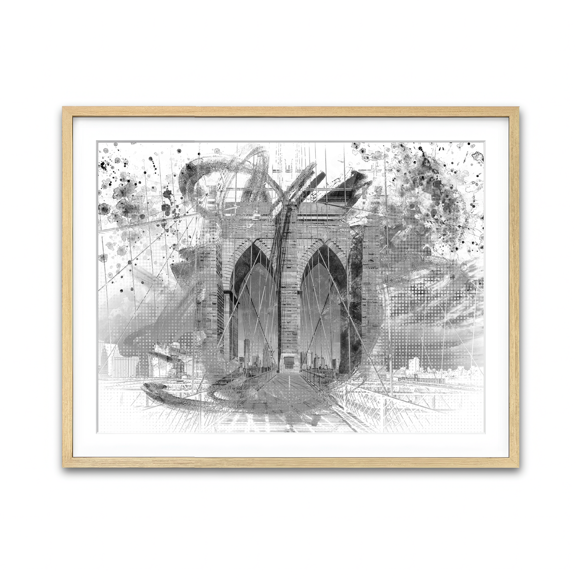 Framed Print 4x3 Natural