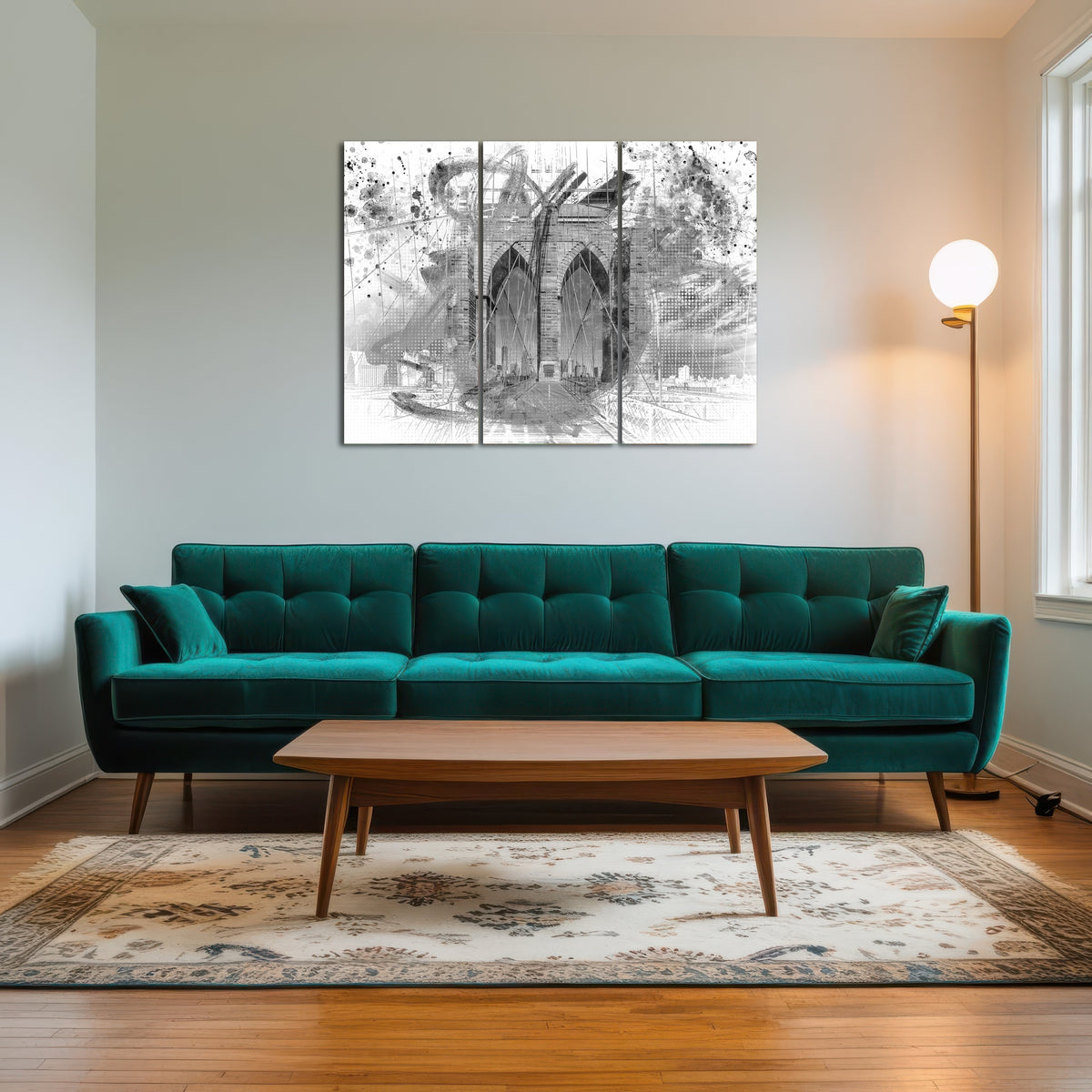 AUTO-MOCKUP ROOM | City Art Brooklyn Bridge