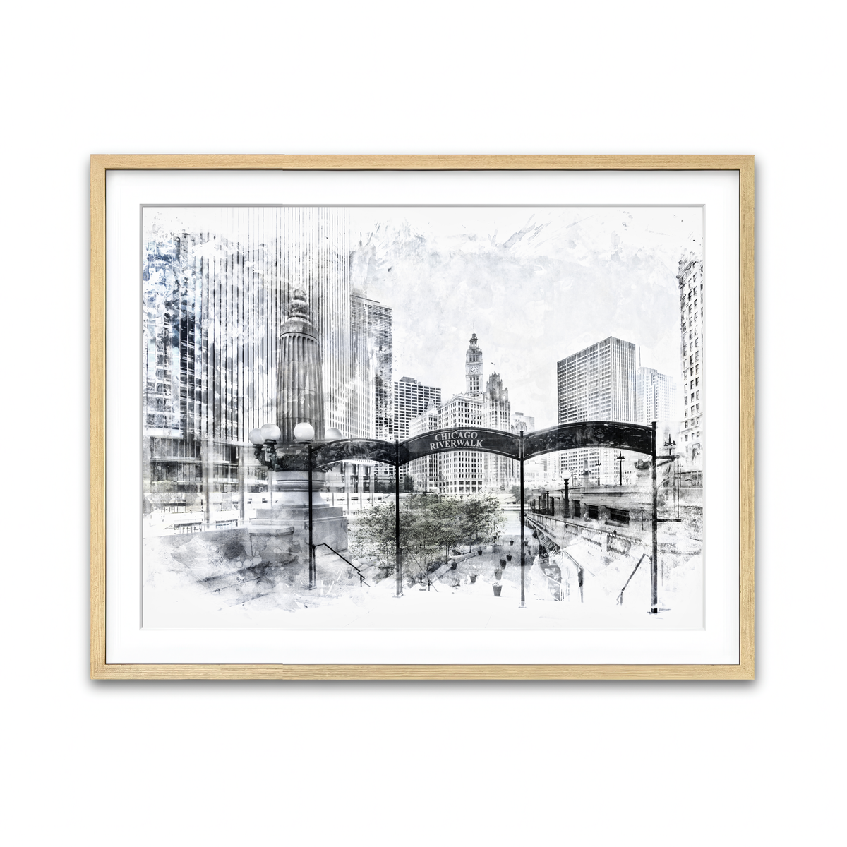 Framed Print 4x3 Natural