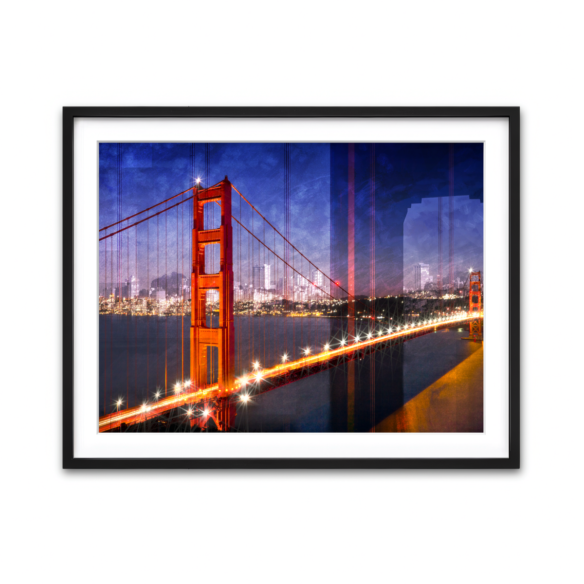 Framed Print 4x3 Black
