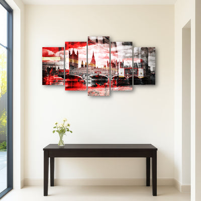 AUTO-MOCKUP ROOM | City Art LONDON Red Bus Composing