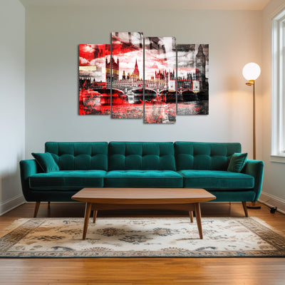 AUTO-MOCKUP ROOM | City Art LONDON Red Bus Composing