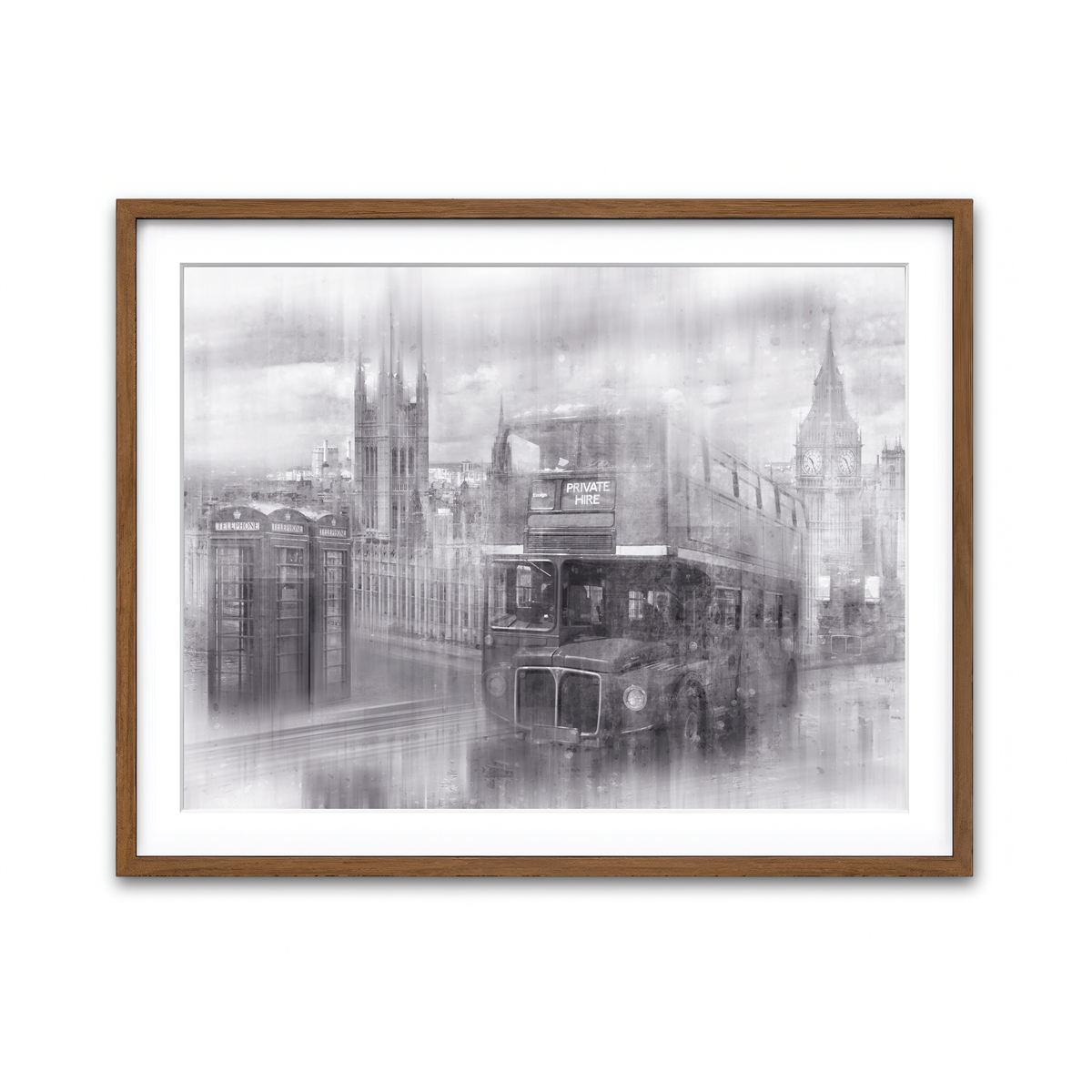 Framed Print 4x3 Walnut