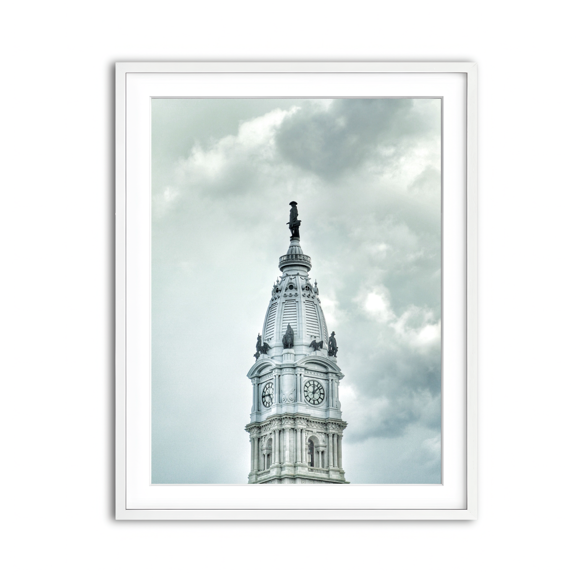 Framed Print 3x4 White