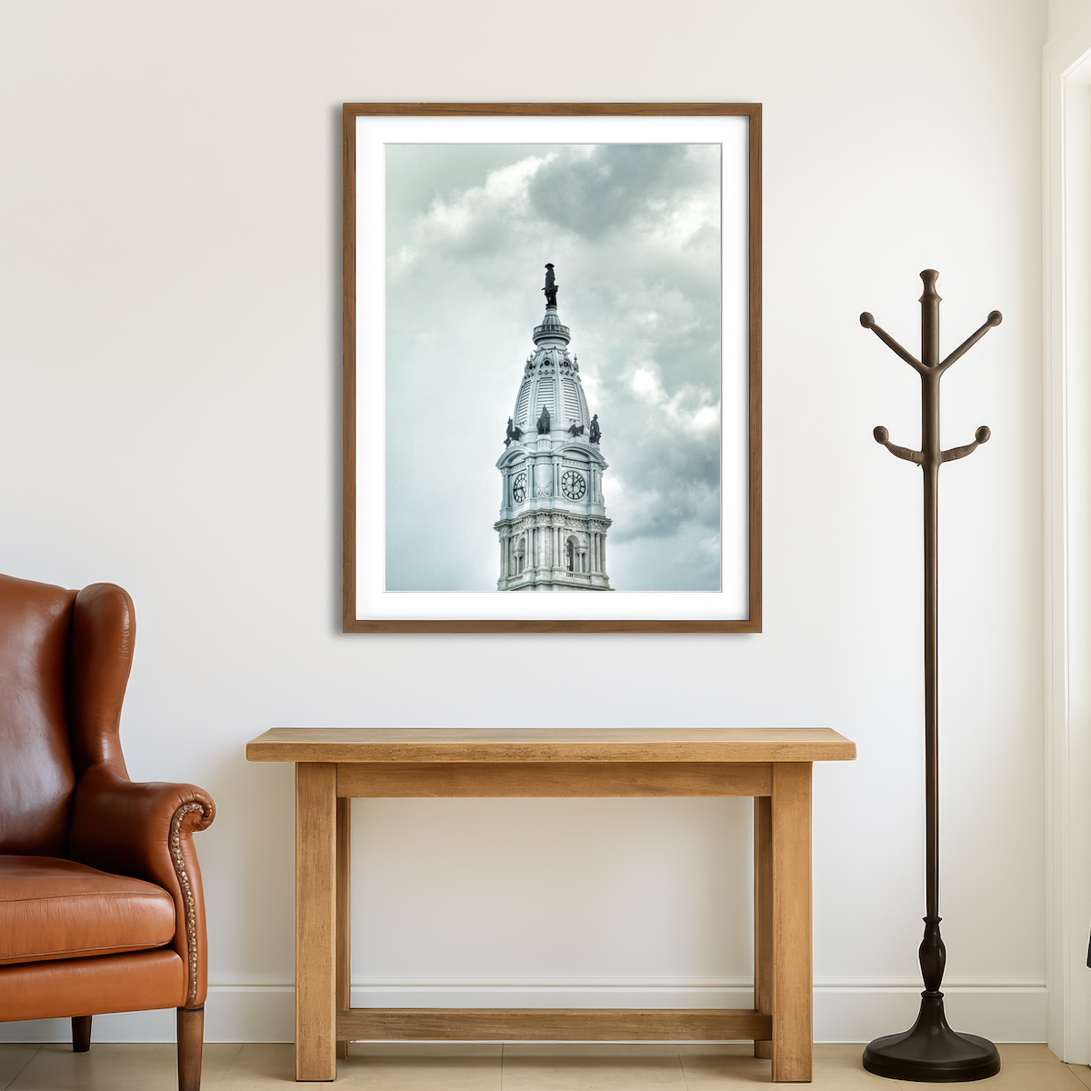 AUTO-MOCKUP ROOM | City Hall William Penn Wall Art