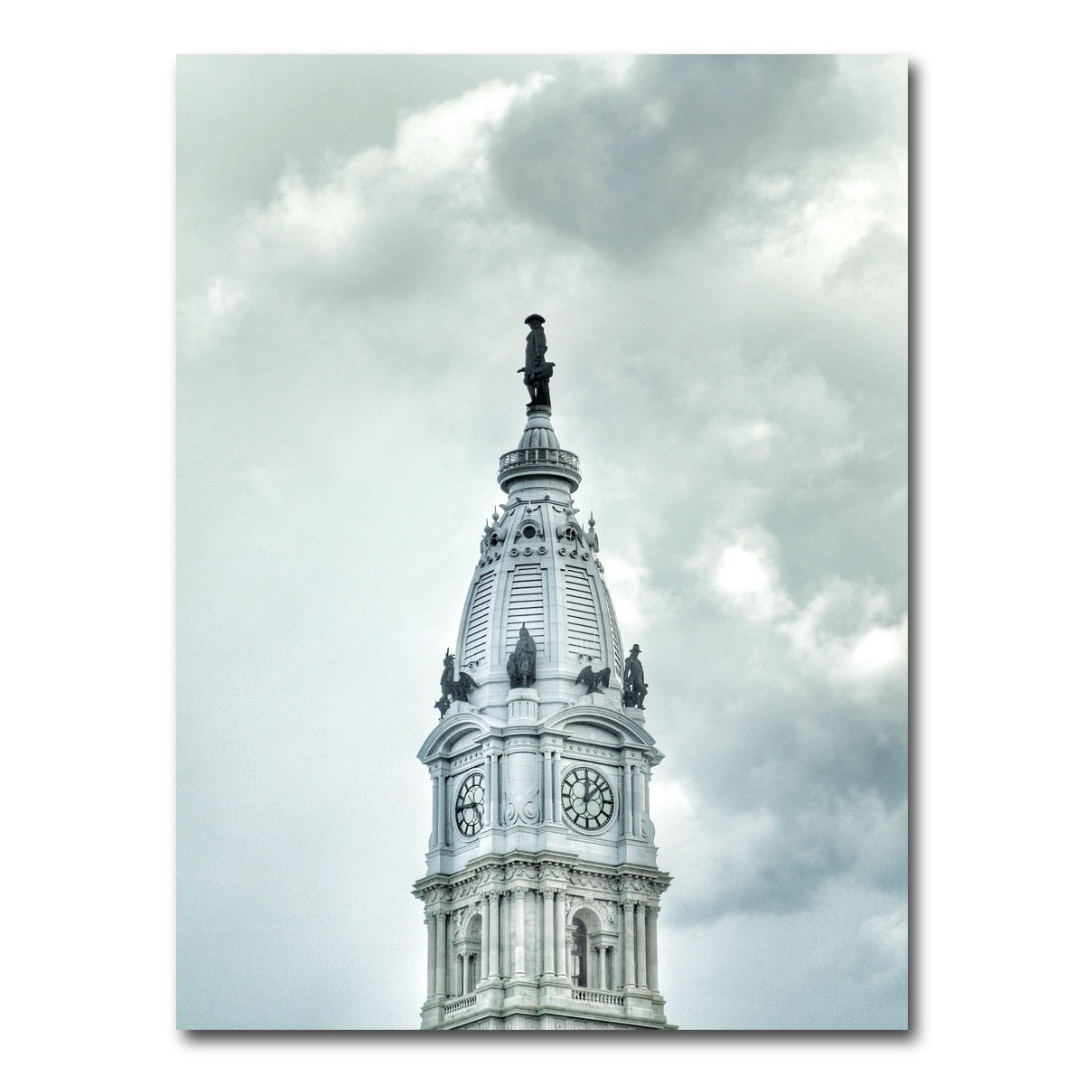 AUTO-MOCKUP WHITE | City Hall William Penn | 1 Piece | Gallery Wrap Canvas | group=3x4