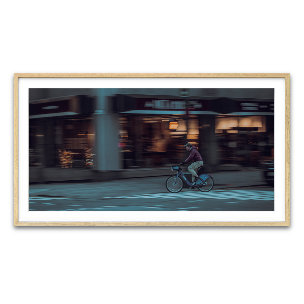 Framed Print 2x1 Natural