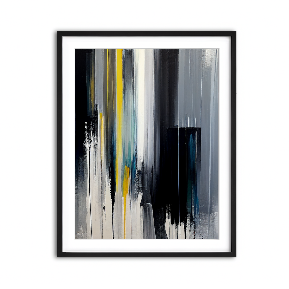 Framed Print 3x4 Black