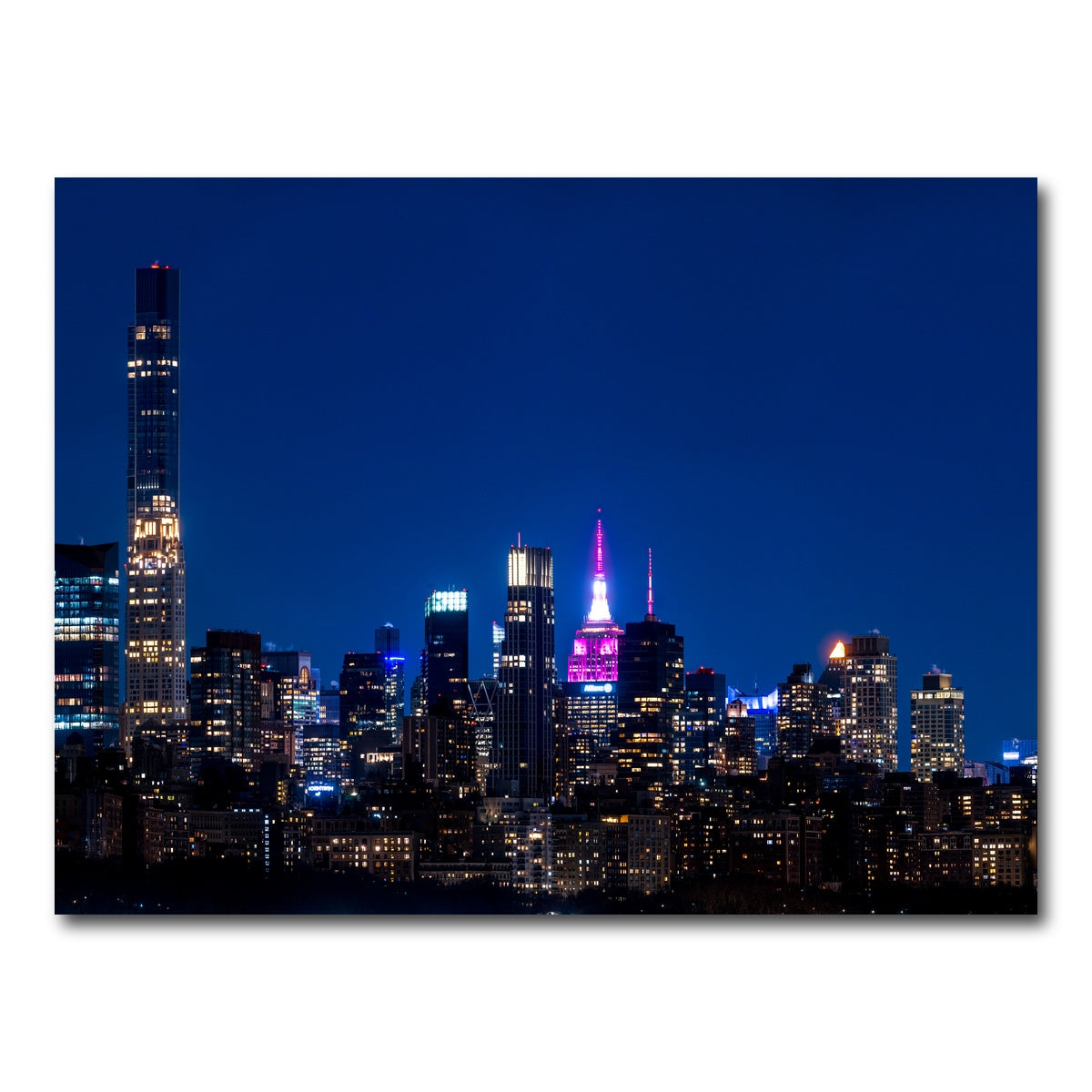 AUTO-MOCKUP WHITE | City in Love | 1 Piece | Gallery Wrap Canvas | group=4x3