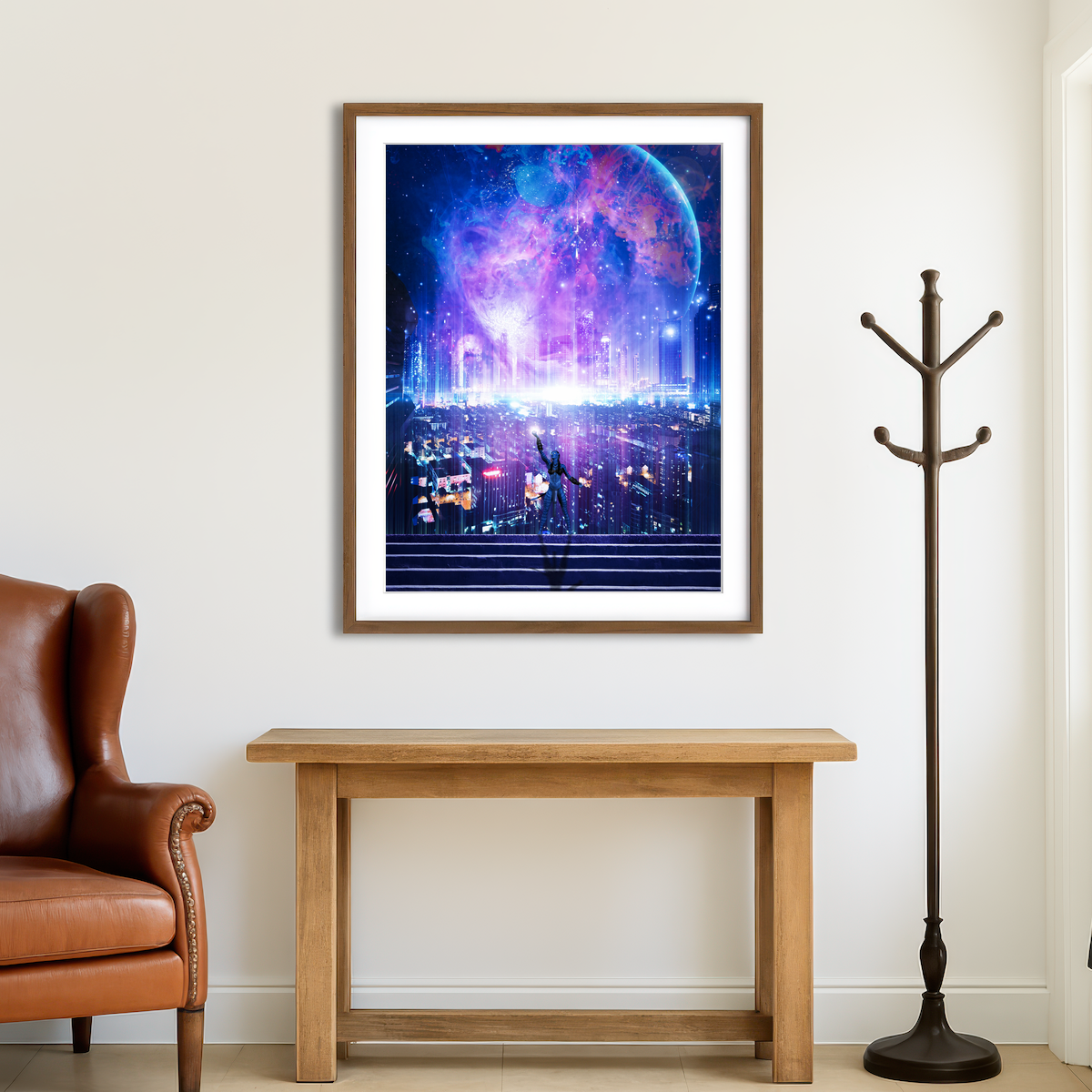 AUTO-MOCKUP ROOM | City of Angels Wall Art