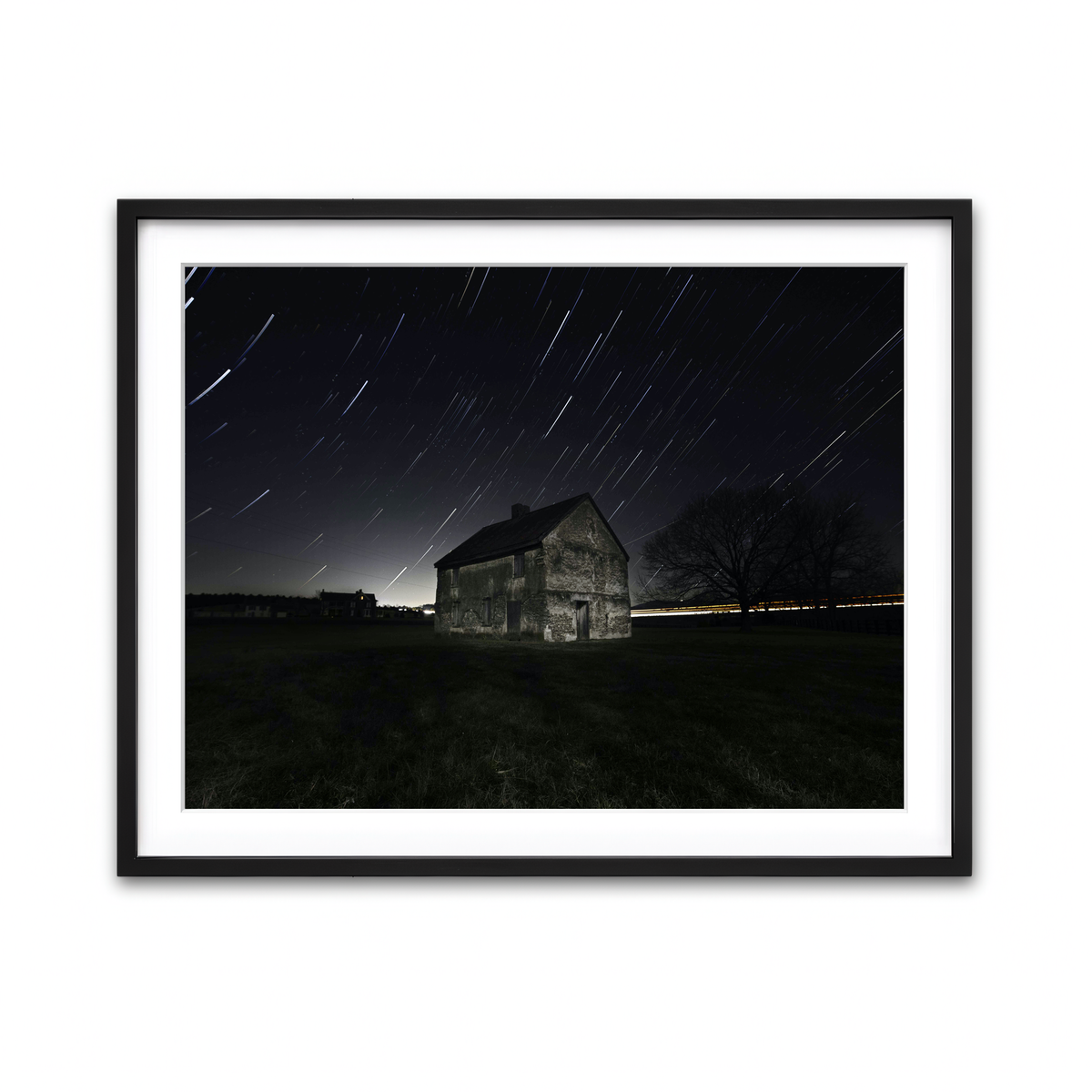 Framed Print 4x3 Black