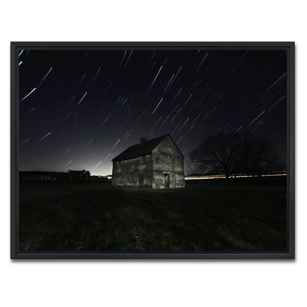 AUTO-MOCKUP WHITE | Civil War House | 1 Piece | Black Framed Canvas | group=4x3