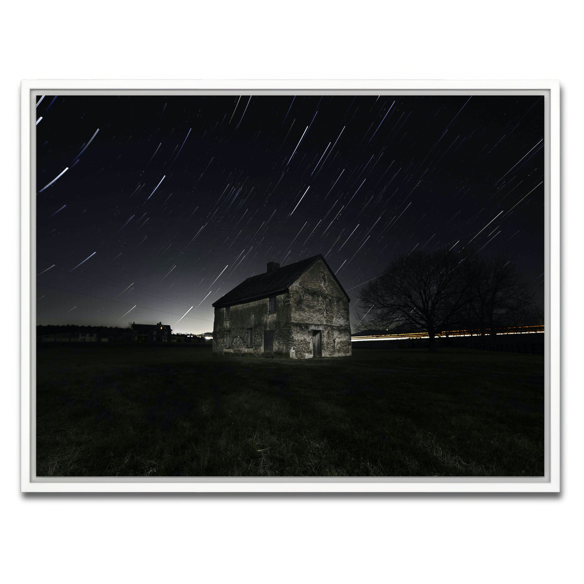 AUTO-MOCKUP WHITE | Civil War House | 1 Piece | White Framed Canvas | group=4x3