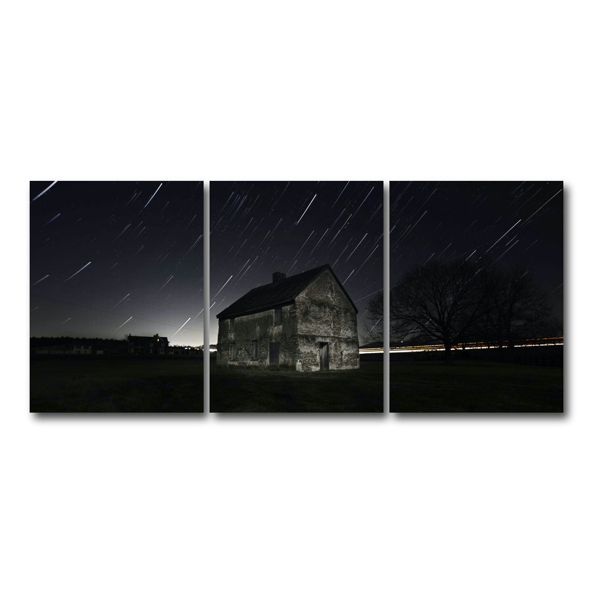AUTO-MOCKUP WHITE | Civil War House | 3 Piece | Gallery Wrap Canvas | group=18x24