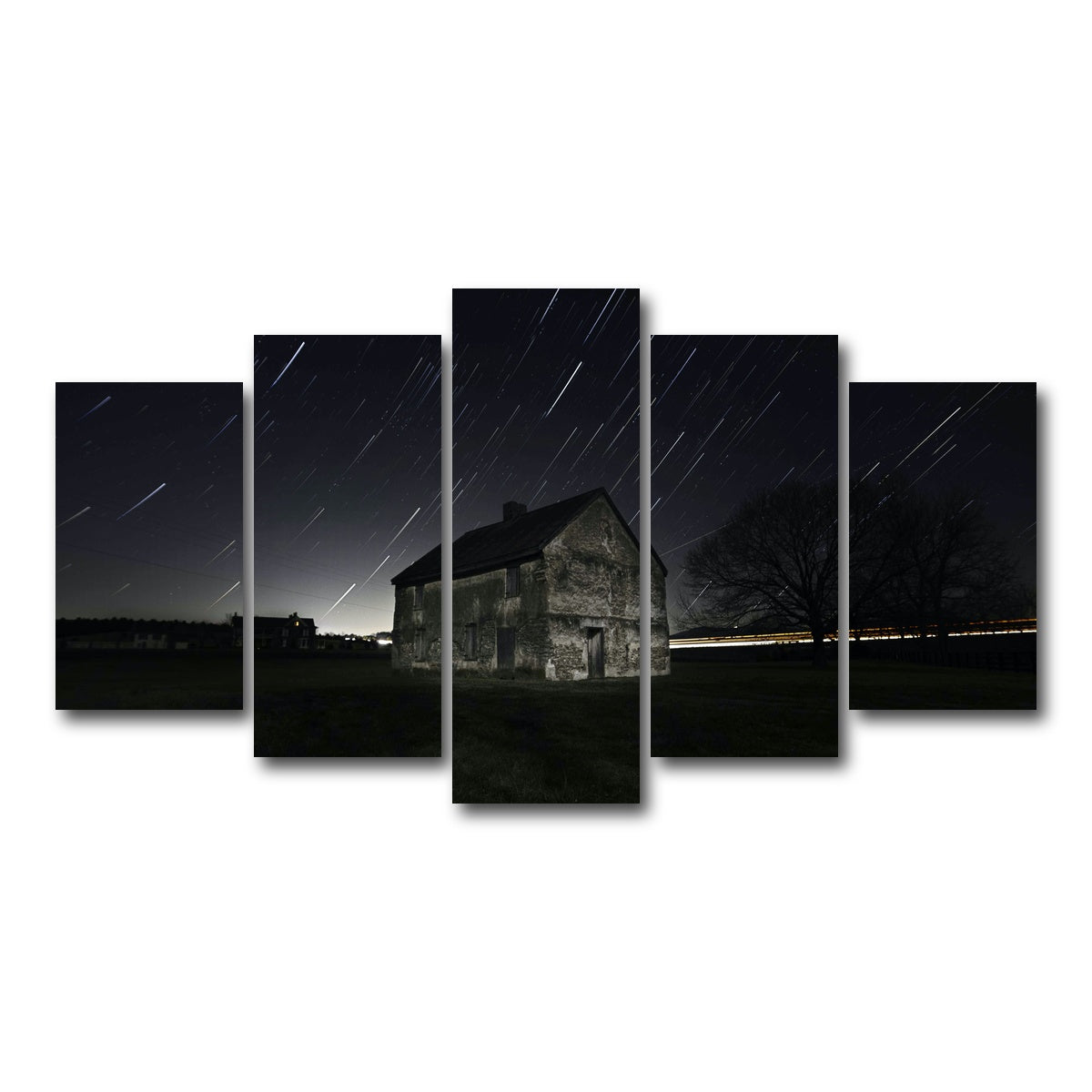 AUTO-MOCKUP WHITE | Civil War House | 5 Piece | Gallery Wrap Canvas | group=5_normal