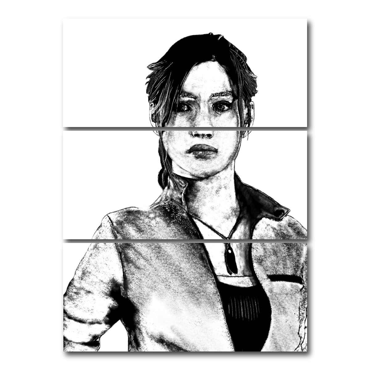 AUTO-MOCKUP WHITE | Claire | 3 Piece | Gallery Wrap Canvas | group=8x18_stacked