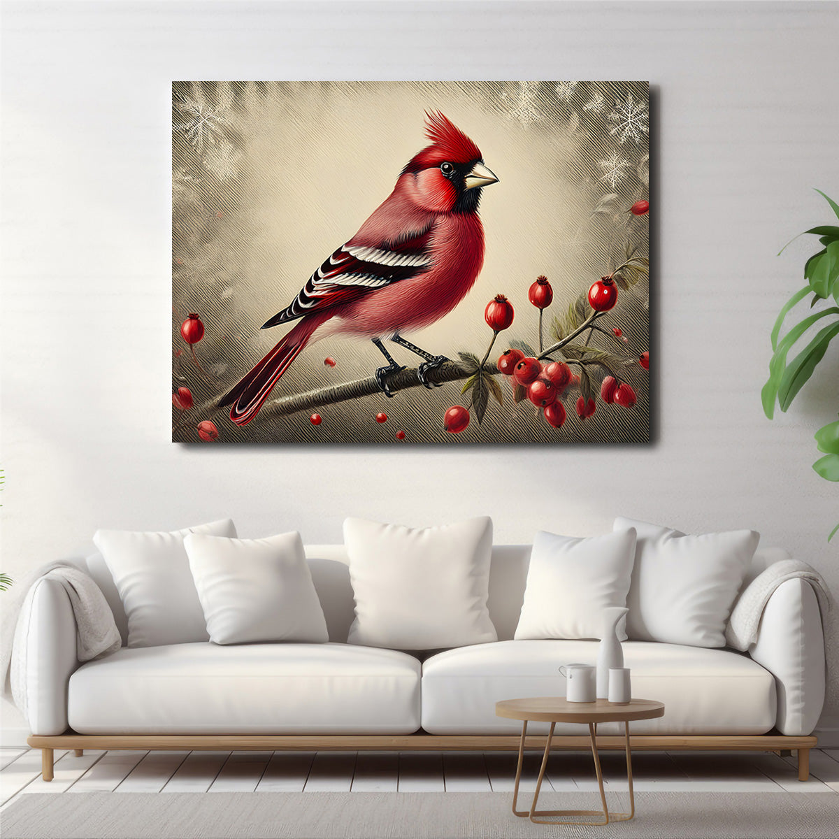 Classic Northern Cardinal Wall Art