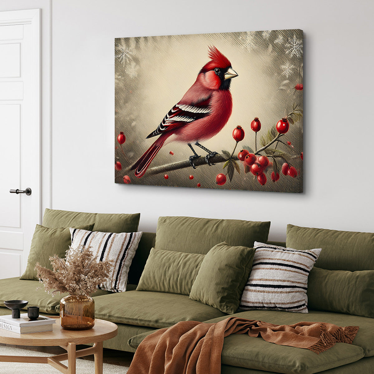 Classic Northern Cardinal Wall Art