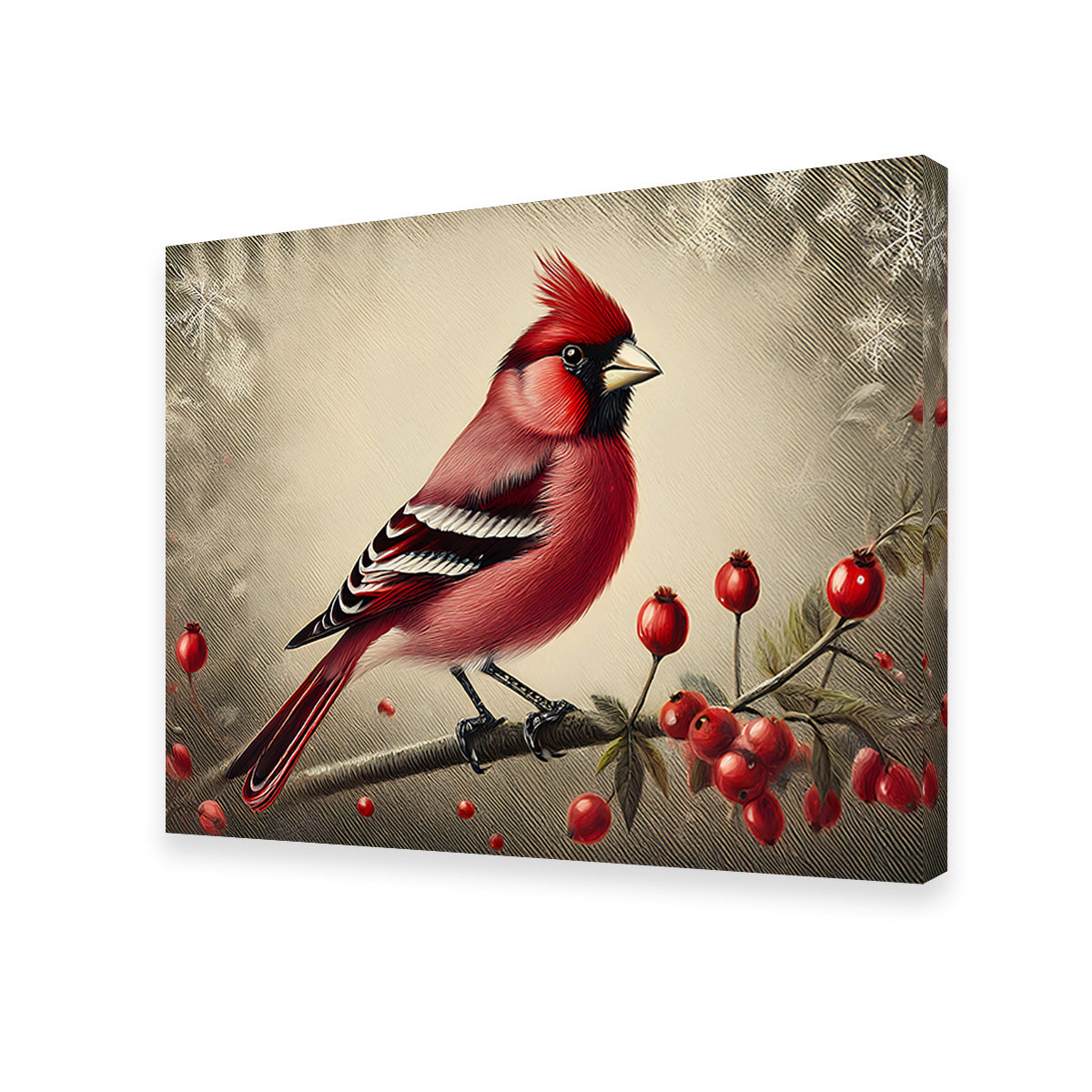 Classic Northern Cardinal Wall Art
