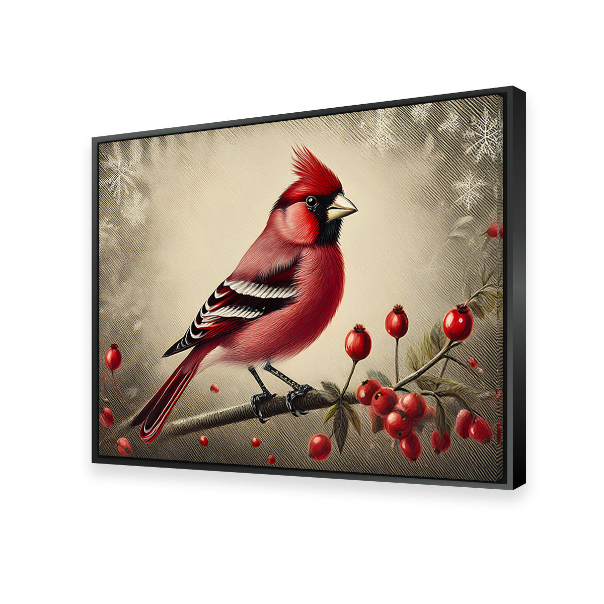 Classic Northern Cardinal Wall Art