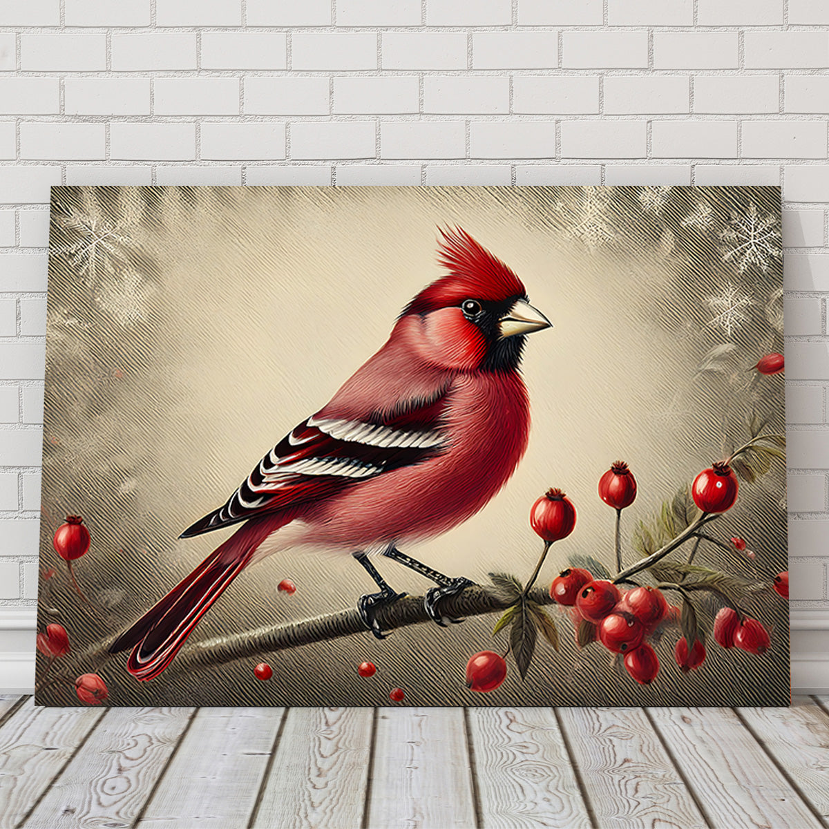 Classic Northern Cardinal Wall Art