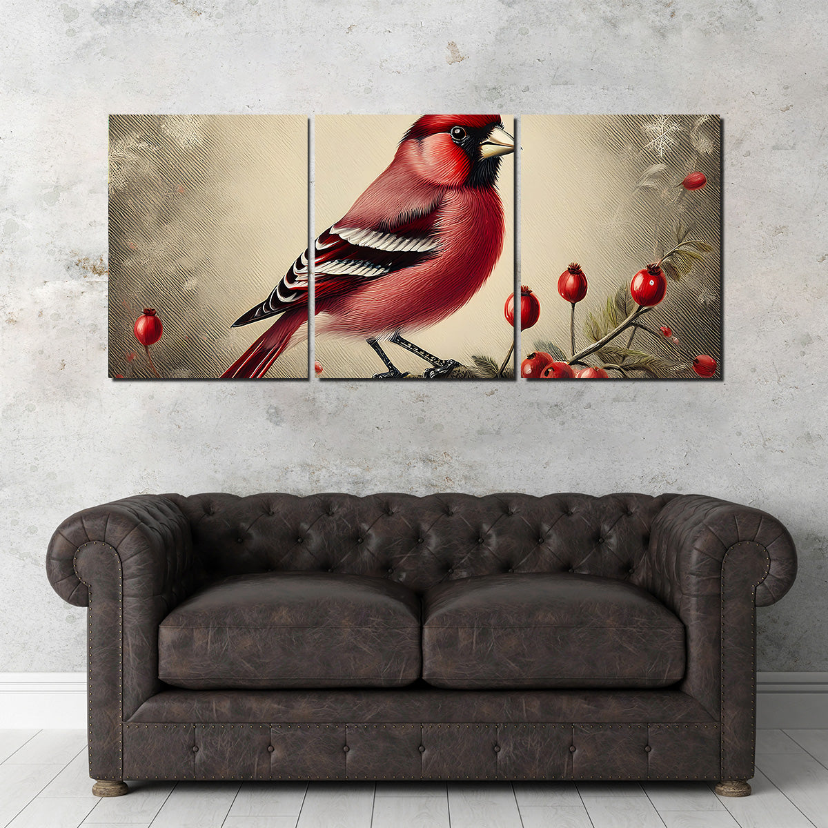 Classic Northern Cardinal Wall Art