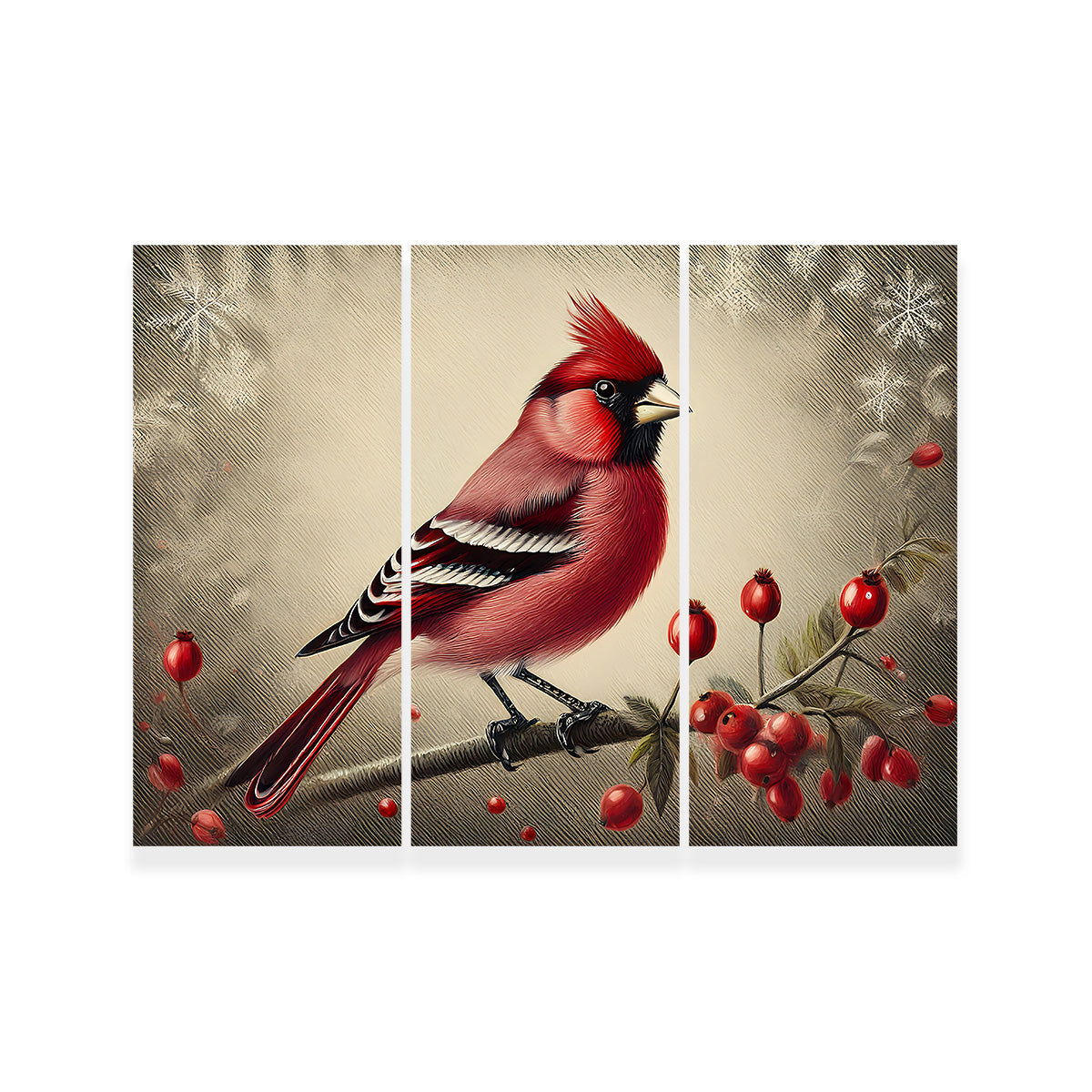 Classic Northern Cardinal Wall Art