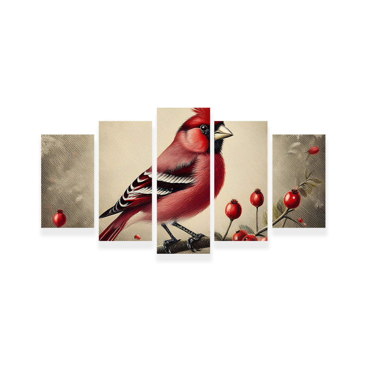 Classic Northern Cardinal Wall Art