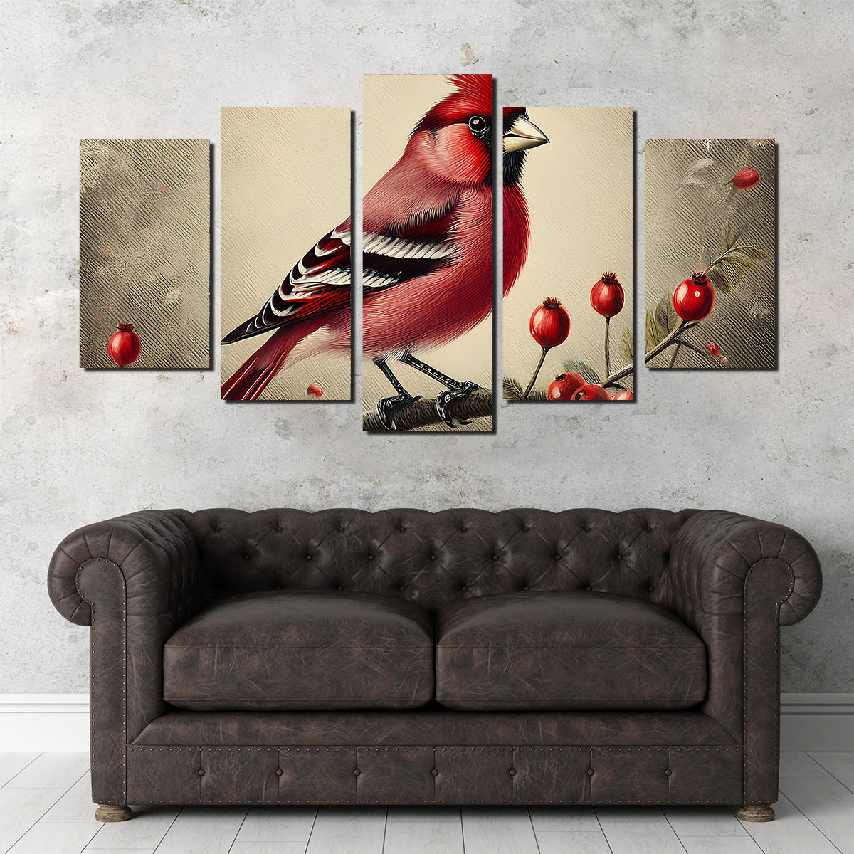 Classic Northern Cardinal Wall Art