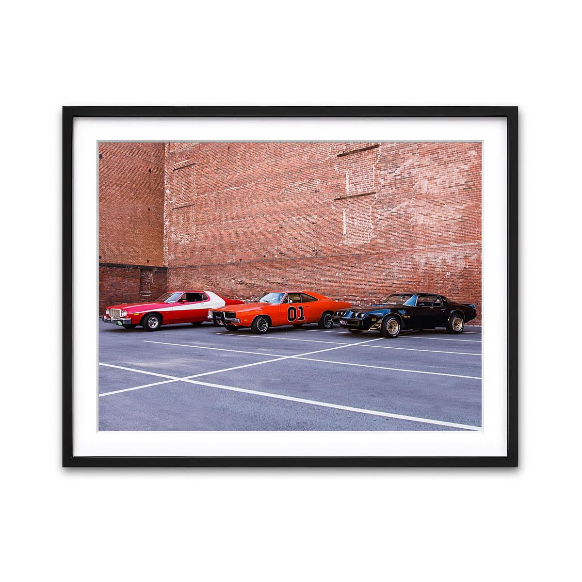 Framed Print 4x3 Black