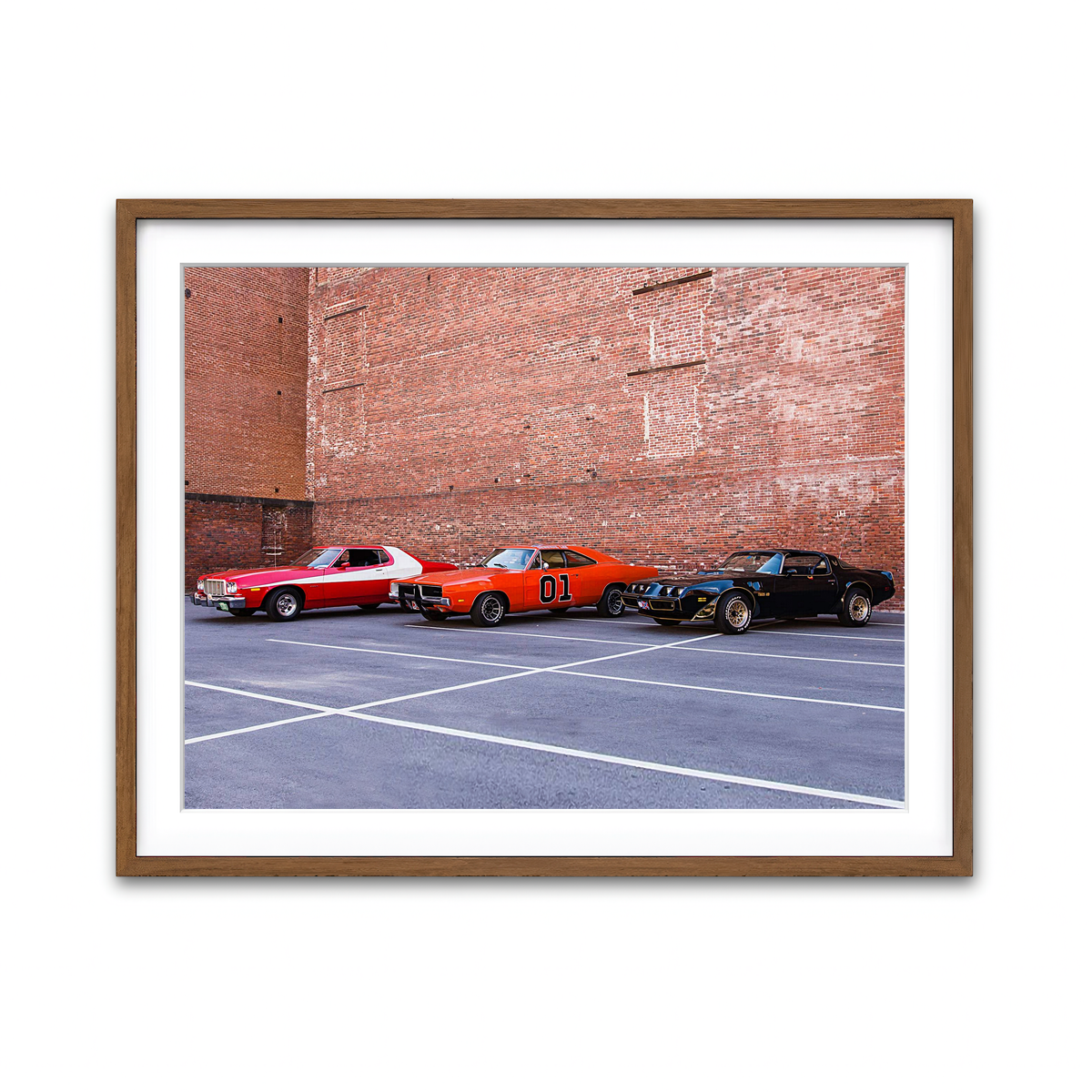 Framed Print 4x3 Walnut